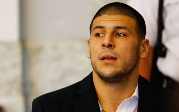 Aaron Hernandez has a Setp. 6 arraignment date set. (Jared Wickerham/Getty Images)
